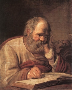 St. Luke by Frans Hals by Frans Hals