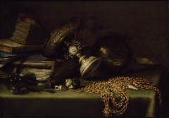 Still Life with a gold Chain by Pieter Claesz