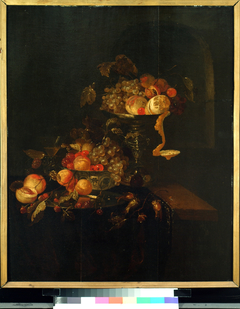 Stilll life with fruits by Jacques de Claeuw