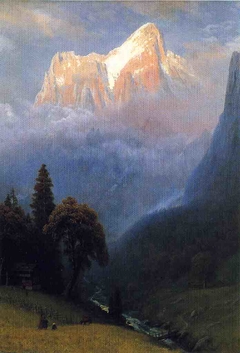 Storm Among the Alps by Albert Bierstadt