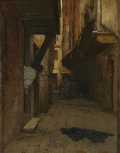 Straßenkampf by August von Pettenkofen