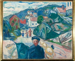 Street in Kragerø by Edvard Munch