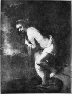 Study for Susanna in her Bath (Louvre) by Rembrandt