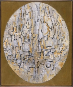 Tableau No. 3: Composition in Oval by Piet Mondrian