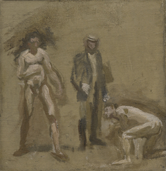 Taking the Count, study by Thomas Eakins