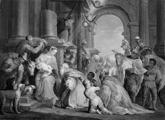 The Adoration of the Magi by Jacob Andries Beschey