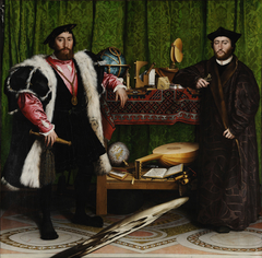 The Ambassadors by Hans Holbein the Younger