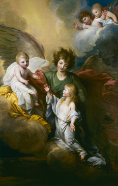 The Apotheosis of Prince Octavius (1779-83) by Benjamin West