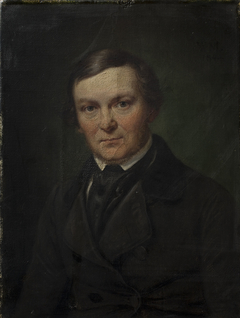 The Architect Gottlieb Bindesbøll by Wilhelm Marstrand