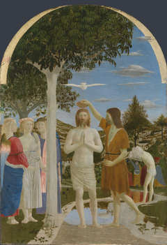 The Baptism of Christ by Piero della Francesca