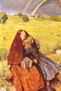 The Blind Girl by John Everett Millais