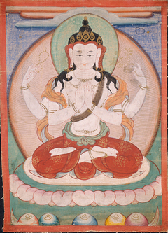 The Bodhisattva Shadakshari Lokeshvara by Anonymous