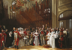 The Christening of The Prince of Wales, 25 January 1842 by George Hayter