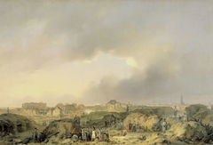 The Citadel of Antwerp shortly after the Siege of 19 November-23 December 1832, and the Surrender of the Dutch Garisson to the French by Ferdinand De Braekeleer I