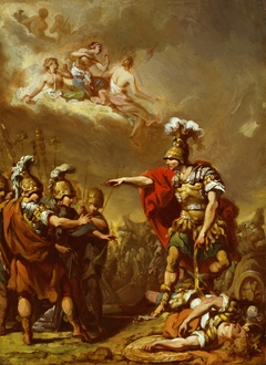 The Death of Pallas by Jacques Sablet