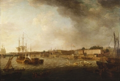 The Dockyard at Woolwich by Richard Paton