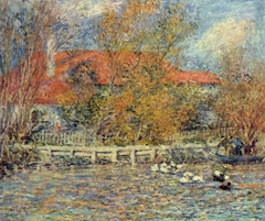 The Duck Pond by Auguste Renoir