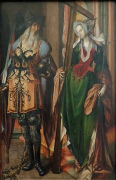 The Emperor Constantine and Saint Helena by Cornelis Engebrechtsz