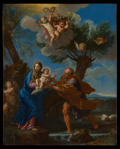 The Flight into Egypt by Carlo Maratta