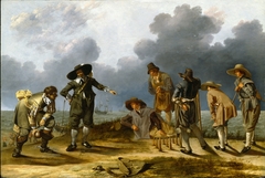 The Game of Skittles (Allegory of Fortune?) by Jacob Duck