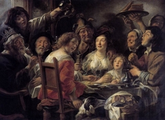 The King Drinks by Jacob Jordaens