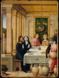 The Marriage Feast at Cana by Juan de Flandes