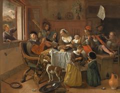 The Merry Family by Jan Steen