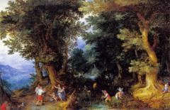 The Mocking of Latona by Jan Brueghel the Elder