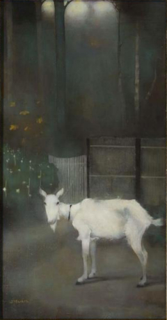 The old goat by Jan Mankes