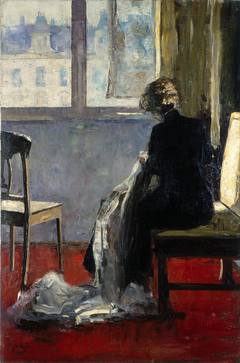 The Red Carpet by Lesser Ury