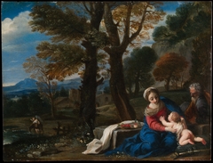 The Rest on the Flight into Egypt by Pier Francesco Mola