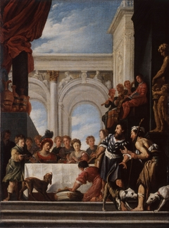 The Rich Man and Lazarus (or "The Feast of Herod") by Domenico Fetti