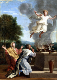 The Sacrifice of Manoah by Eustache Le Sueur