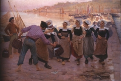 The Sardines of Concarneau by Alfred Guillou