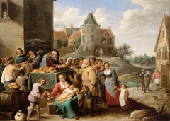 The Seven Works of Mercy by David Teniers the Younger