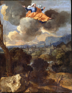 The Translation of Saint Rita of Cascia by Nicolas Poussin