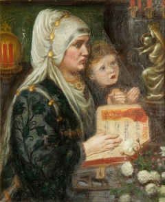 The Two Mothers by Dante Gabriel Rossetti