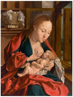 The Virgin Nursing the Child by Marinus van Reymerswaele