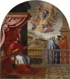 The Vision of Pope Victor III by Vincenzo Carducci