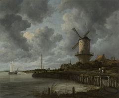 The Windmill at Wijk bij Duurstede by Jacob van Ruisdael