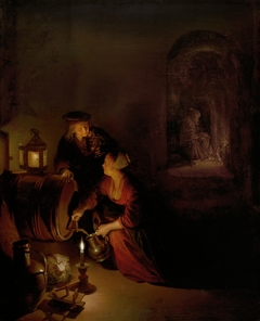 The Wine Cellar by Gerrit Dou