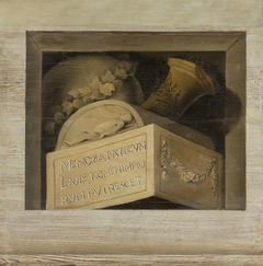 Tomb with Inscription by Jacob van Campen