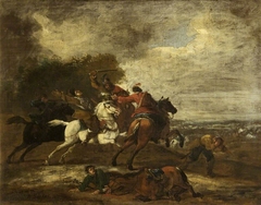 Travellers attacked by Robbers by Benjamin Barker