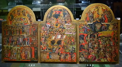 Triptych of the Just in Glory (Klontzas) by Georgios Klontzas