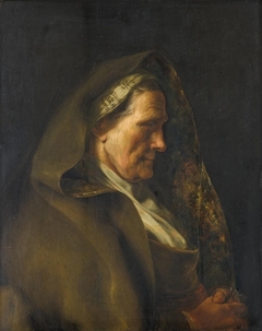 Tronie of an Old Woman by Rembrandt