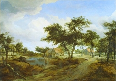 Two Water-mills by Meindert Hobbema