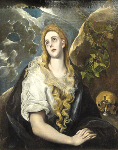 Penitent Magdalene by El Greco