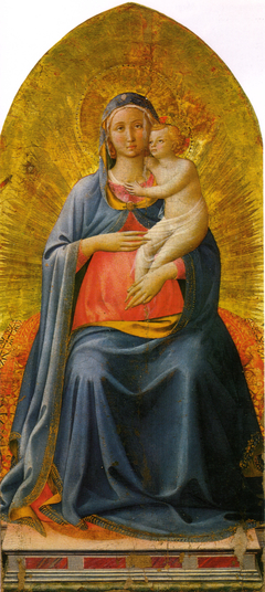 Madonna with child by Fra Angelico