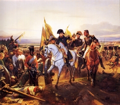 Napoleon at the Battle of Friedland by Horace Vernet