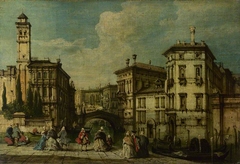 Venice: Entrance to the Cannaregio by Francesco Guardi